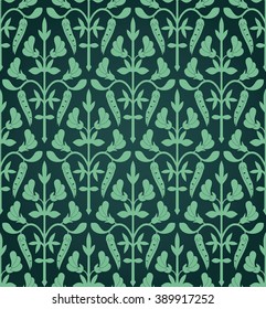 Seamless floral wallpaper