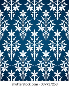 Seamless floral wallpaper