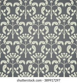 Seamless floral wallpaper