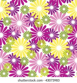 Seamless floral wallpaper