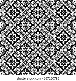 Seamless floral wallpaper