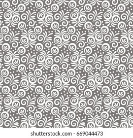 Seamless floral wallpaper