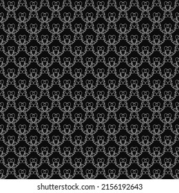 Papel de paredes florido impecable. Vector de doodle con adorno floral. Decoración floral vintage, fondo dulce para tu proyecto, menú, cafetería