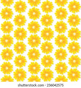 Seamless floral wallpaper pattern design