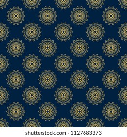 Seamless floral wallpaper pattern. Seamless floral ornament on background. Pattern for your design. Wallpaper pattern