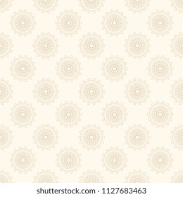 Seamless floral wallpaper pattern. Seamless floral ornament on background. Pattern for your design. Wallpaper pattern