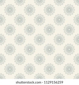 Seamless floral wallpaper pattern. Seamless floral ornament on background. Pattern for your design. Wallpaper pattern