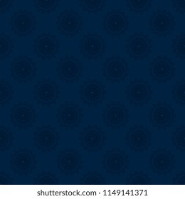 Seamless floral wallpaper pattern. Seamless floral ornament on background. Pattern for your design. Wallpaper pattern