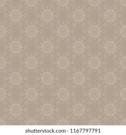 Seamless floral wallpaper pattern. Seamless floral ornament on background. Seamless pattern for your design. Textile pattern. Wallpaper pattern