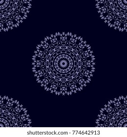 Seamless floral wallpaper pattern. Floral ornament on background. Contemporary pattern. Wallpaper pattern