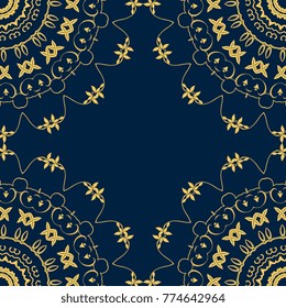 Seamless floral wallpaper pattern. Floral ornament on background. Contemporary pattern. Wallpaper pattern