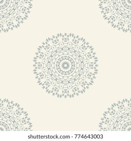 Seamless floral wallpaper pattern. Floral ornament on background. Contemporary pattern. Wallpaper pattern