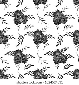 Seamless Flourish Handdrawing Decorative Pattern