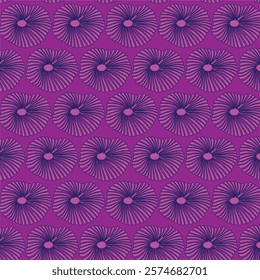 seamless flower art pattern design