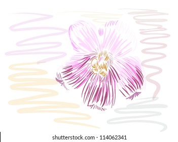 Seamless flower background
