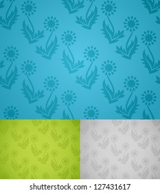 Seamless flower background