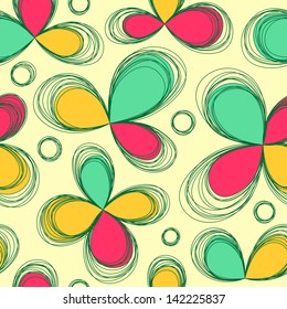 Seamless Flower Background