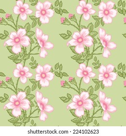 seamless flower background