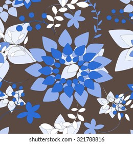  seamless flower background - Illustration Flower, Single Flower, Backgrounds, Floral Pattern, Wallpaper 