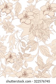 Seamless flower background - Illustration
Flower, Single Flower, Backgrounds, Floral Pattern, Wallpaper