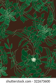  Seamless flower background - Illustration
Flower, Single Flower, Backgrounds, Floral Pattern, Wallpaper
