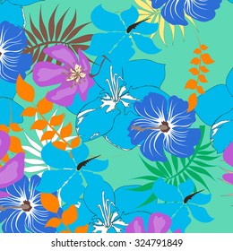 Seamless flower background - Illustration
Flower, Single Flower, Backgrounds, Floral Pattern, Wallpaper