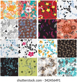 seamless flower background - Illustration Flower, Single Flower, Backgrounds, Floral Pattern, Wallpaper 