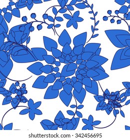  seamless flower background - Illustration Flower, Single Flower, Backgrounds, Floral Pattern, Wallpaper 