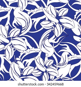  seamless flower background - Illustration Flower, Single Flower, Backgrounds, Floral Pattern, Wallpaper 