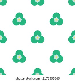 Seamless flower fabric design like ornament vector. Suit for package design, wallpaper, fashion print.