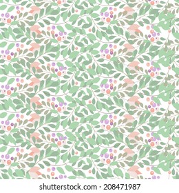 Seamless flower floral pattern