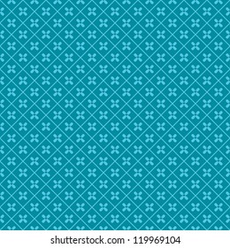 Seamless flower heart pattern