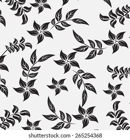 Seamless Flower illustration  Floral Pattern Texture Art