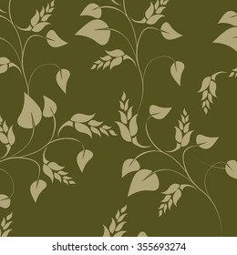 Seamless  flower illustration  floral pattern texture art