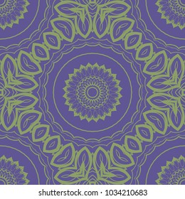 seamless flower lace pattern. abstract vector illustration. for design invitation, background, wallpaper