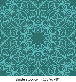 seamless flower lace pattern. abstract vector illustration. for design invitation, background, wallpaper