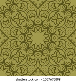 seamless flower lace pattern. abstract vector illustration. for design invitation, background, wallpaper