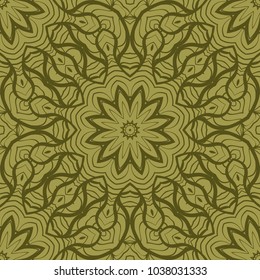 seamless flower lace pattern. abstract vector illustration. for design invitation, background, wallpaper
