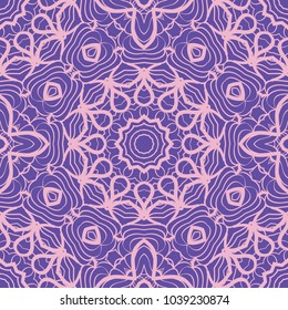 seamless flower lace pattern. abstract vector illustration. for design invitation, background, wallpaper