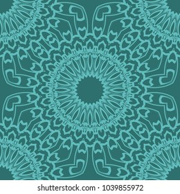 seamless flower lace pattern. abstract vector illustration. for design invitation, background, wallpaper