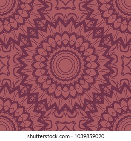 seamless flower lace pattern. abstract vector illustration. for design invitation, background, wallpaper
