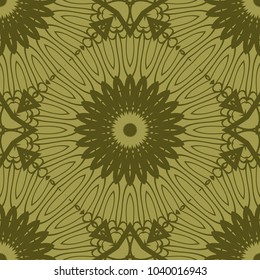 seamless flower lace pattern. abstract vector illustration. for design invitation, background, wallpaper
