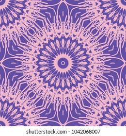 seamless flower lace pattern. abstract vector illustration. for design invitation, background, wallpaper