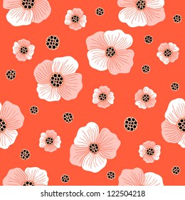 Seamless flower pattern