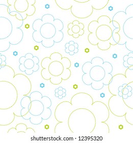 Seamless flower pattern