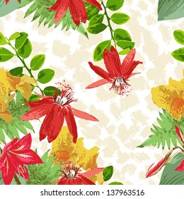 seamless flower pattern