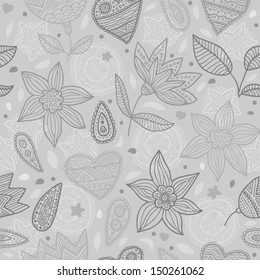 seamless flower pattern 
