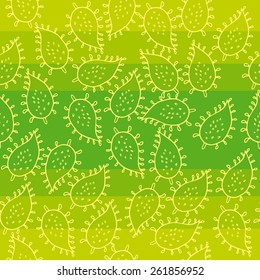 Seamless flower pattern.