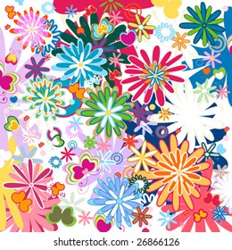 seamless flower pattern