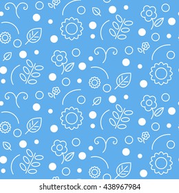 seamless flower pattern